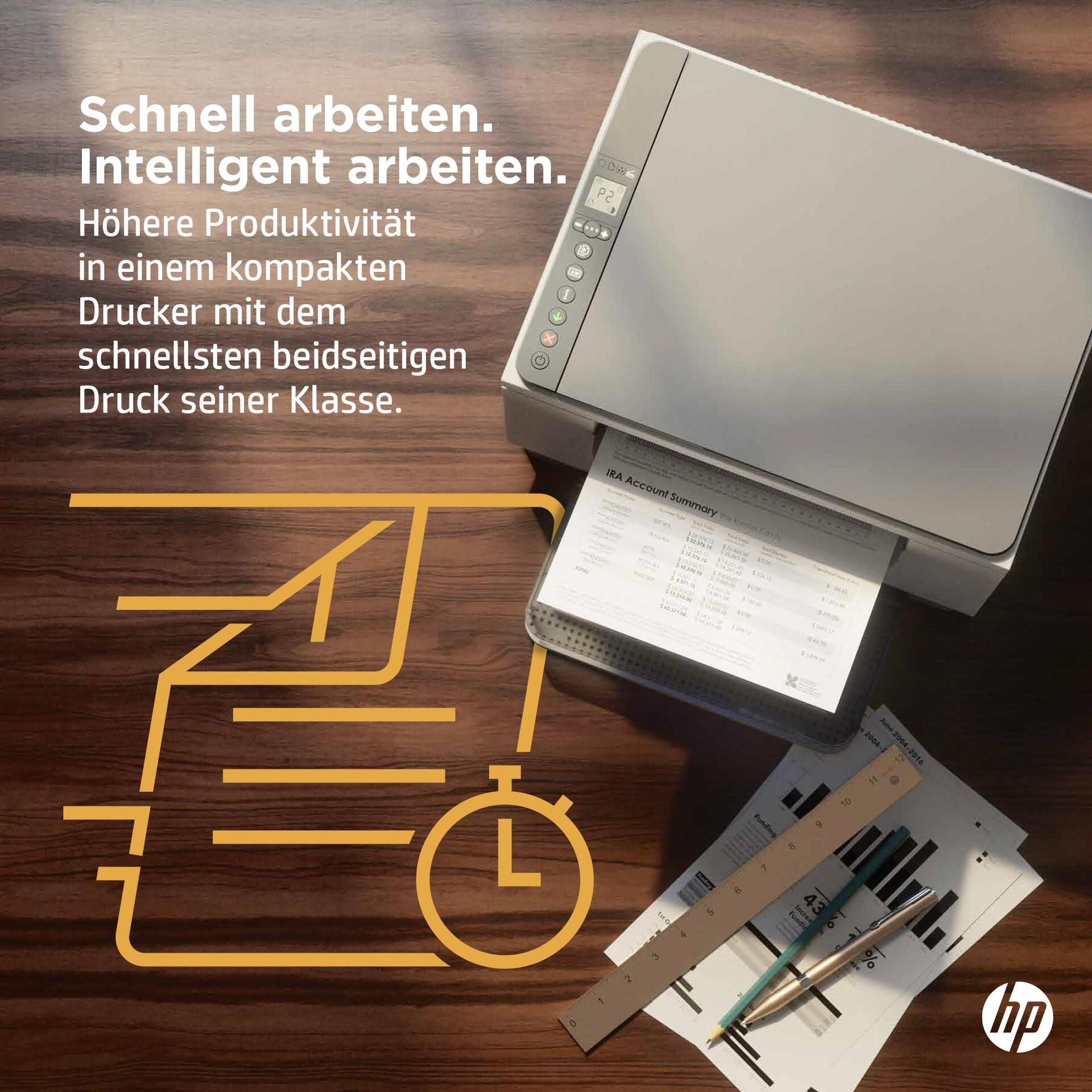 HP LaserJet MFP M234dw Laser Multifunktionsdrucker 29 Seiten/Min. Licht Basalt