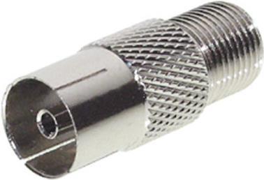 shiverpeaks BASIC-S F-Verbindung, F-Kupplung - 9,5 mm Koaxkupplung, im Polybeutel (BS85324)