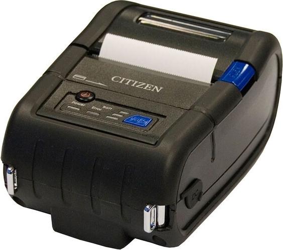 Citizen CMP-20II Mobiler Bondrucker Thermodirekt 203 dpi 80 mm/Sek. USB RS-232 Bluetooth Schwarz
