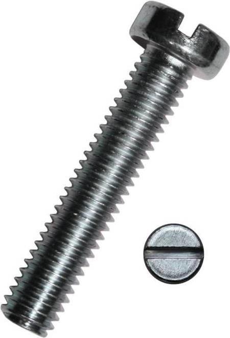 Dresselhaus Zylinderschraube m.Schlitz 4.8 M6x30 galv.verz. 0400/001/51 6x30 (0400/001/51 6x30)