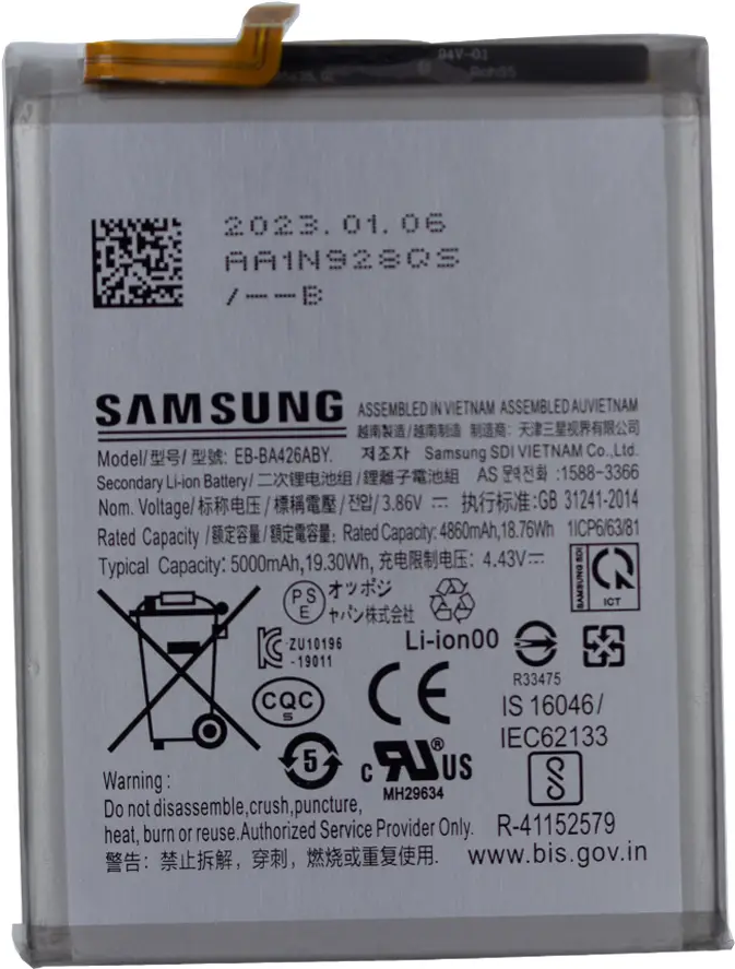 SAMSUNG Li-Ion Akku EB-BA426ABY für A725F Samsung Galaxy A72 (GH82-25461A)