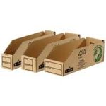 Fellowes Kleinteilebox R-Kive EARTH, braun (B)98 mm aus 100% recycelter Pappe, zu 100% wieder verwertbar, - 50 Stück (07353EU)