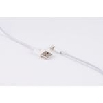 shiverpeaks ®-BASIC-S--USB Ladekabel, USB A Stecker auf 8-Pin Stecker, 2.0, ABS, weiß, 0,2m (BS14-12044)