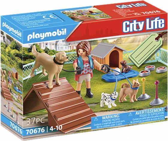 Playmobil City Life Geschenkset Hundetrainerin 70676 (70676)