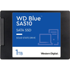 WD Blue SA510 WDS100T3B0A - SSD - 1TB - intern - 2.5" (6,4 cm) - SATA 6Gb/s - Blau (WDS100T3B0A)