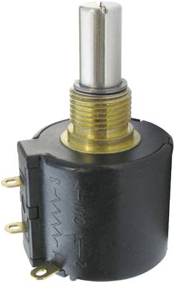 Bourns Präzisions-Potentiometer Wirewound, 10-Gang Mono 2 W 1 k? 3549S-1AA-102A 1 St. (3549S-1AA-102A)