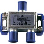 Schwaiger Verteiler 2-fach 4 dB High-End (VTF8822241)
