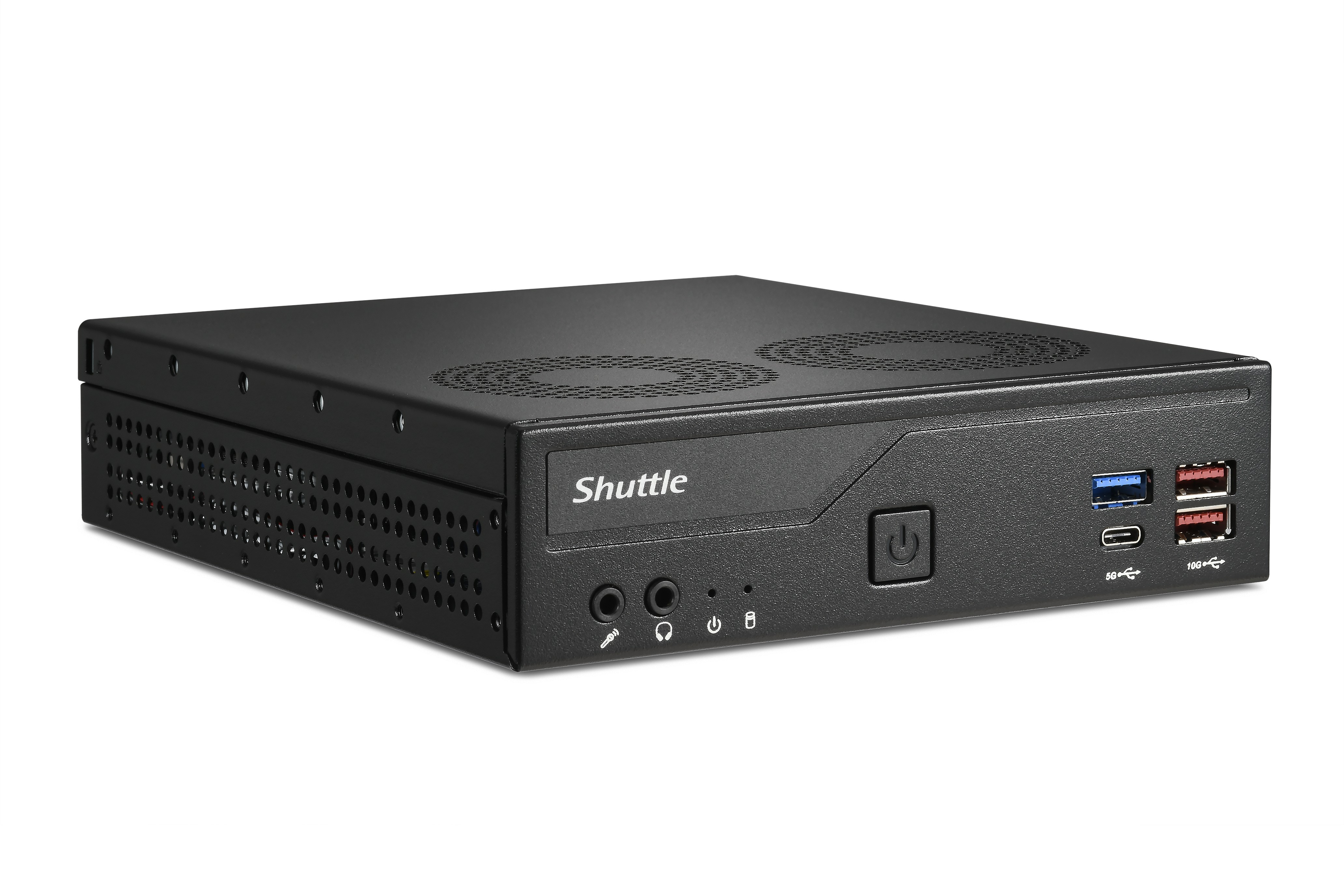 Shuttle XPC slim DH770 Barebone LGA1700 Schwarz