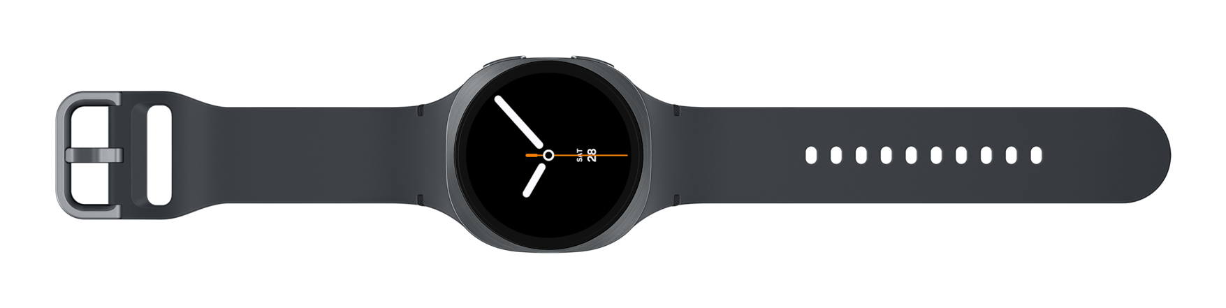Samsung Galaxy Watch8 LTE Smartwatch 40 mm 1.34" Super AMOLED 32 GB Wear OS Carbon-Schwarz