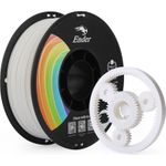 Creality 3D 3301010305. Druckmaterial: Polyacticsäure (PLA), Druckfarben: Weiß, Markenkompatibilität: Creality 3D. Gewicht: 1 kg, Durchmesser: 1,75 mm. Menge pro Packung: 1 Stück(e), Verpackungsbreite: 210 mm, Verpackungstiefe: 210 mm (3301010305)