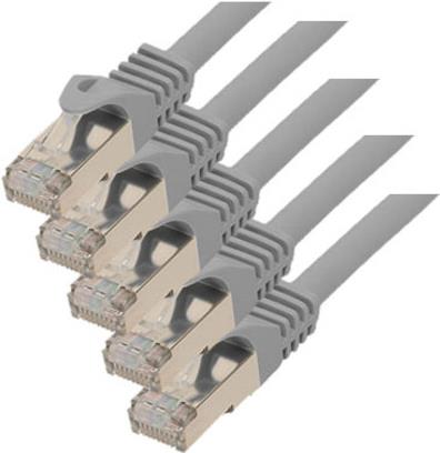 S-ConnCat.7 Rohkabel S/FTP 0.5 m (75511-0.5-SET5)