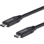StarTech.com USB-C auf USB-C Kabel mit 5A Power Delivery (USB2C5C2M)