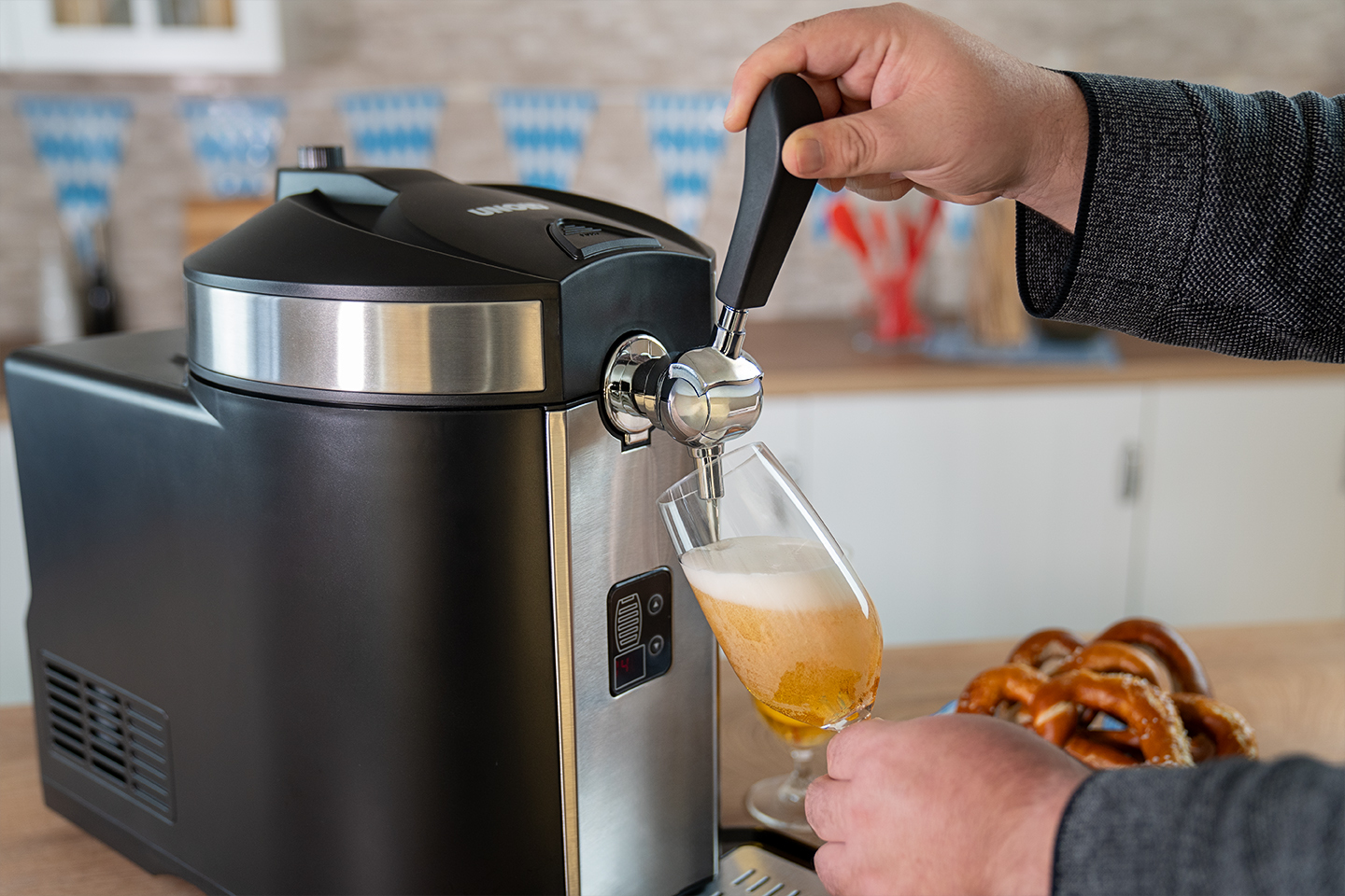 Unold Franzl Bierzapfanlage 5 l Schwarz