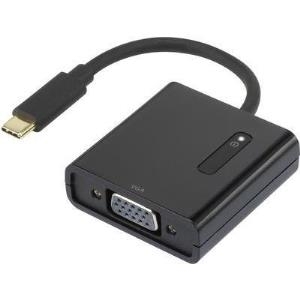 Renkforce USB / VGA Adapter [1x USB-C™ Stecker - 1x VGA-Buchse] Schwarz vergoldete Steckkontakte Renkforce (1490963)