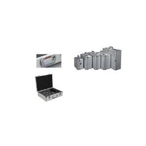 ALUMAXX Multifunktions-Koffer "STRATOS II", silber aus Aluminium, zur Aufbewahrung und zum Transport techni- (45136)