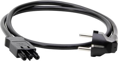 Kopp 1 Stück Netzkabel Schwarz 1 m 226401047 (226401047)