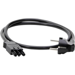 Kopp 1 Stück Netzkabel Schwarz 1 m 226401047 (226401047)