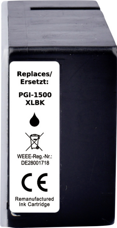 Renkforce Druckerpatrone ersetzt Canon PGI-1500BK XL Kompatibel Schwarz RF-CPGI1500XLBK (RF-6736466)