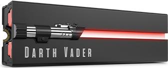 FireCuda NVMe SSD 1TB Lightsaber Collection Special Edition M.2 2280 with Heatsink / 7300MB/s read / 6000MB/s write / PCIe G4 x4 / NVMe 1.4 / 3D TLC (ZP1000GM3A053)