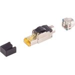 S/CONN maximum connectivity Netzwerkstecker, cat. 6A Tool-less RJ45 Stecker, werkzeuglos, Bajonett, STP (08-51011)