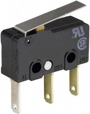 Omron Mikroschalter 125 V/AC 0.1 A 1 x Ein/(Ein) SS-01GLT IP40 tastend 1 St. (SS-01GLT)