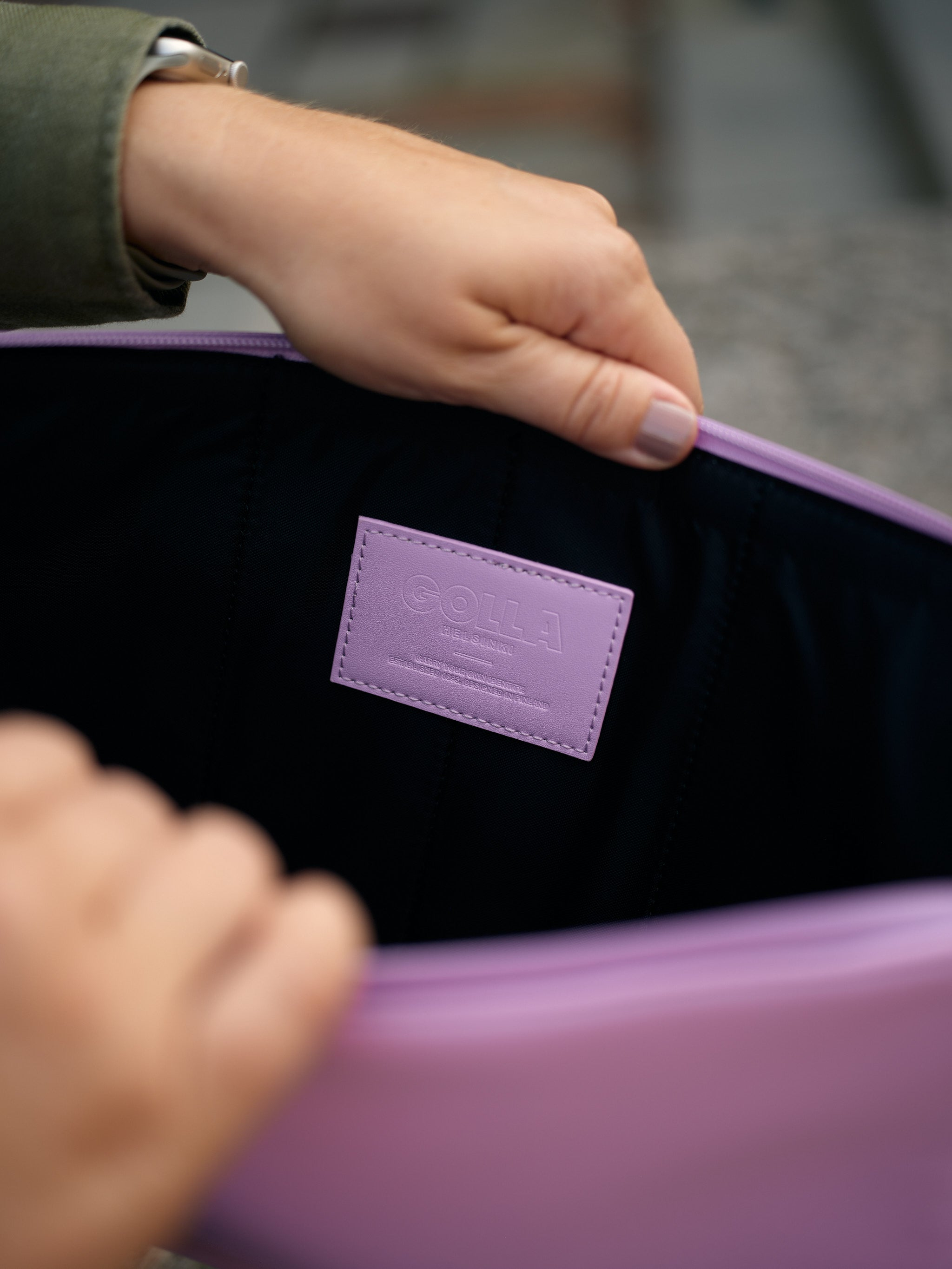 Golla Laptop-Sleeve 15" Neopren Schutzhülle Pastel Lilac