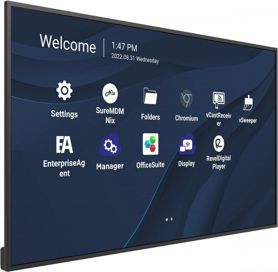 Viewsonic CDE7530 Interaktives Whiteboard 190,5 cm (75" ) 3840 x 2160 Pixel Touchscreen Schwarz USB [Energieklasse G] (CDE7530)