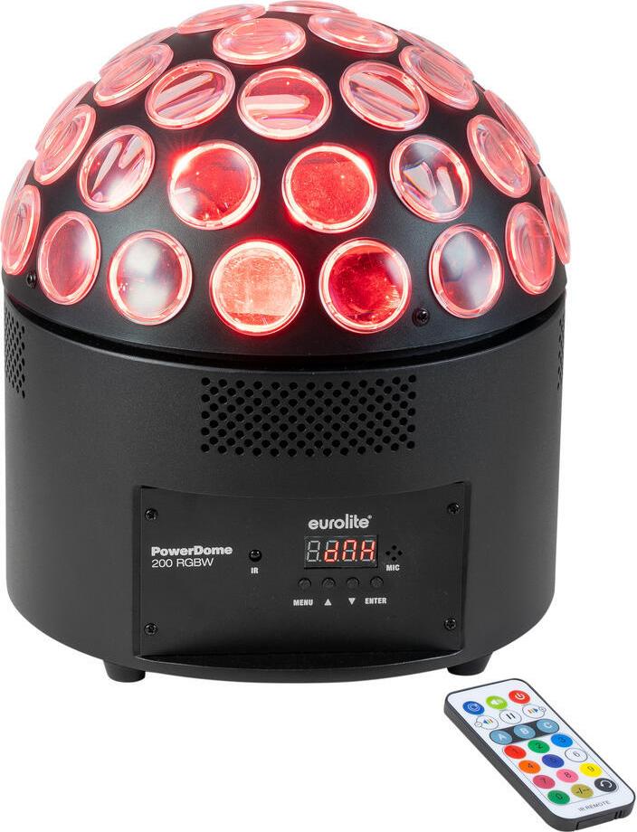 EUROLITE PowerDome 200 RGBW LED Strahleneffekt 20x10W RGBWW DMX