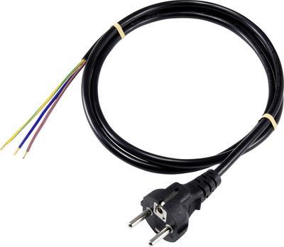 SY-5178372 Strom Anschlusskabel Schwarz 5 m (SY-5178372)