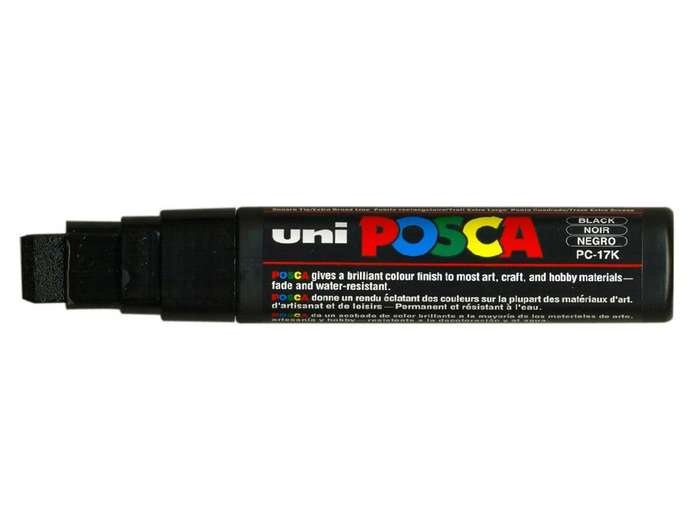 POSCA PC-17K Marker Schwarz