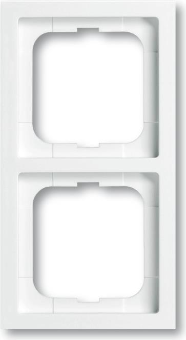 Busch-Jaeger 1754-0-4236 Wandplatte/Schalterabdeckung Weiß (1754-0-4236)
