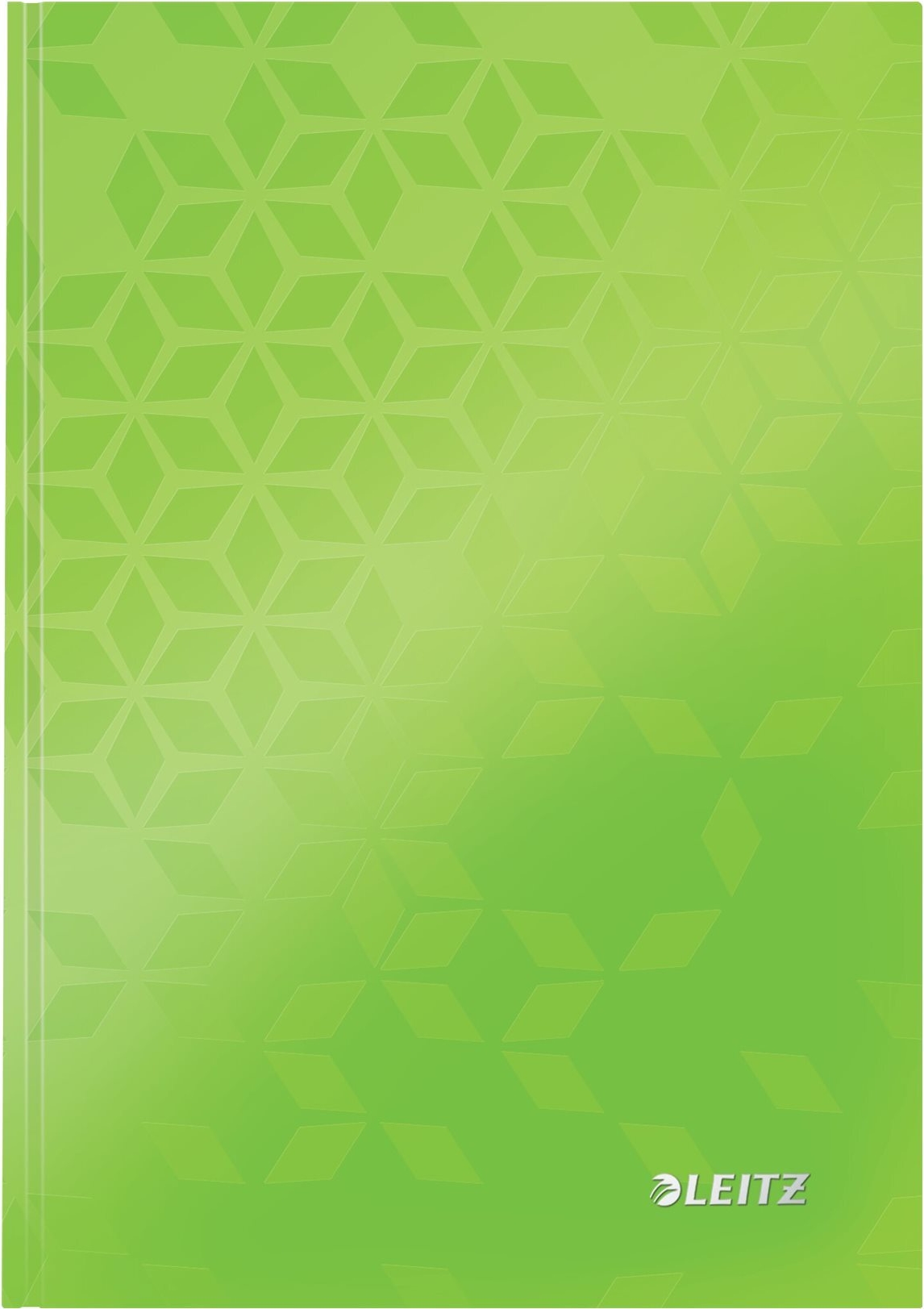 Leitz Notizbuch WOW 46281054 DIN A5 80Bl. kar. grün metallic (46281054)