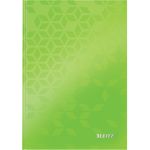 Leitz Notizbuch WOW 46281054 DIN A5 80Bl. kar. grün metallic (46281054)