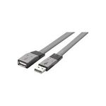Renkforce USB 2.0 Verlängerungskabel [1x USB 2.0 Stecker A - 1x USB 2.0 Buchse A] 2.00 m Schwarz hochflexibel Renkforce