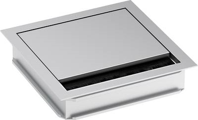 Kabeldurchführung Alu eckig si elox. 930.310 (5073741)