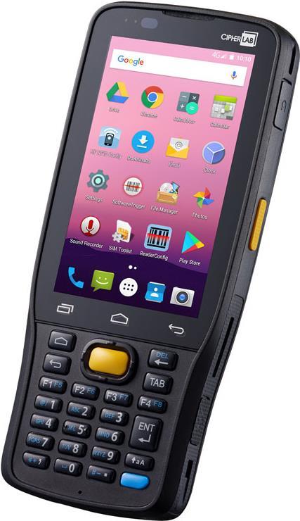 CipherLab RK25 Handheld Mobile Computer 10,2 cm (4" ) 480 x 800 Pixel 292 g Schwarz (AK25NSLDNEUP1)