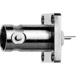 Telegärtner BNC-Einbaubuchse mit Flansch 50 Ohm, Z05, a=3-56" =M 2.5, UG-290/U  - 5 Stück (J01001A0613)