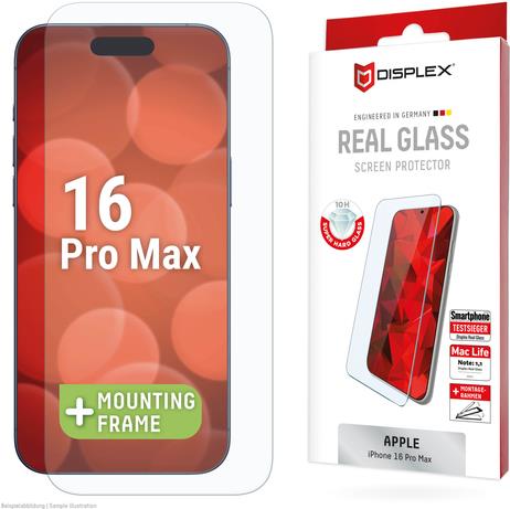 E.V.I DISPLEX REAL GLASS IPHONE 16 PRO MAX (01996)