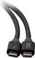 C2G 2,5ft Thunderbolt 4 USB C Cable (C2G28886)