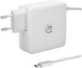 Manhattan Power Delivery Wall Charger with Built-in USB-C Cable (180245)