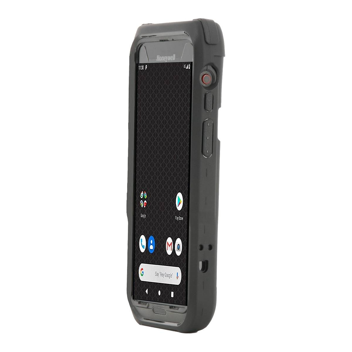 Mobilis PROTECH Schutzhülle für Honeywell CT47 inkl. Handschlaufe und Stylus-Halterung, Schwarz