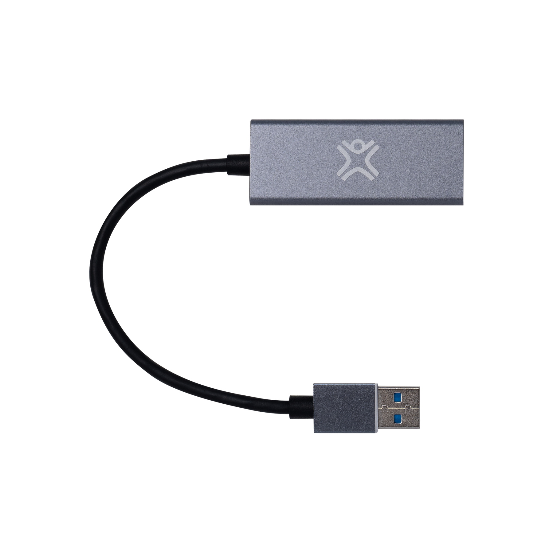 XtremeMac XWH-AAE-13 Netzwerkadapter USB 3.0 Gigabit Ethernet Apfel Silber