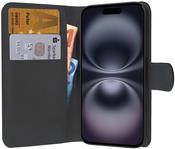 PEDEA Book Cover Classic für Apple iPhone 16 -black (50160985)