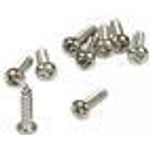 LWL-Kupplung,zbh.Befestigungsset für SC/LC/E2000, 100xSchrauben(Selbstschneidend), ST2x8mm, Synergy 21 (S216315V2)