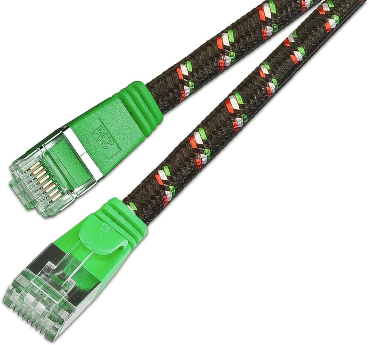 Wirewin PKW-TOUGH-STP-K6 2.0 GN Cat6 U/FTP (STP) Patchkabel 2 m Grün