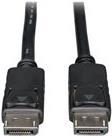 Eaton PowerWare Tripp Lite 3ft DisplayPort Cable with Latches Video / Audio DP 4K x 2K M/M 3 (P580-003)