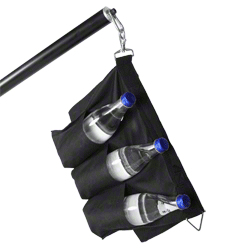 Walimex Galgenstativ 16553 mit Teleskoparm 120–220 cm, max. 2,56 m, 6 kg Tragkraft, Schwarz