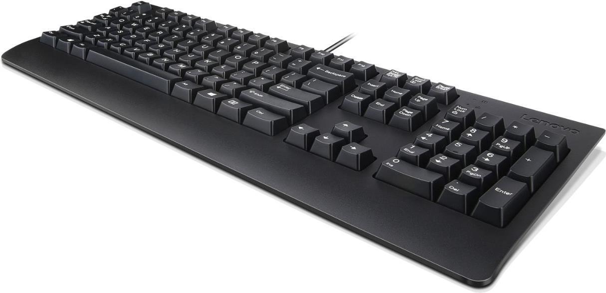 Lenovo Preferred Pro II Tastatur USB QWERTY Norwegisch Schwarz (00XH713)