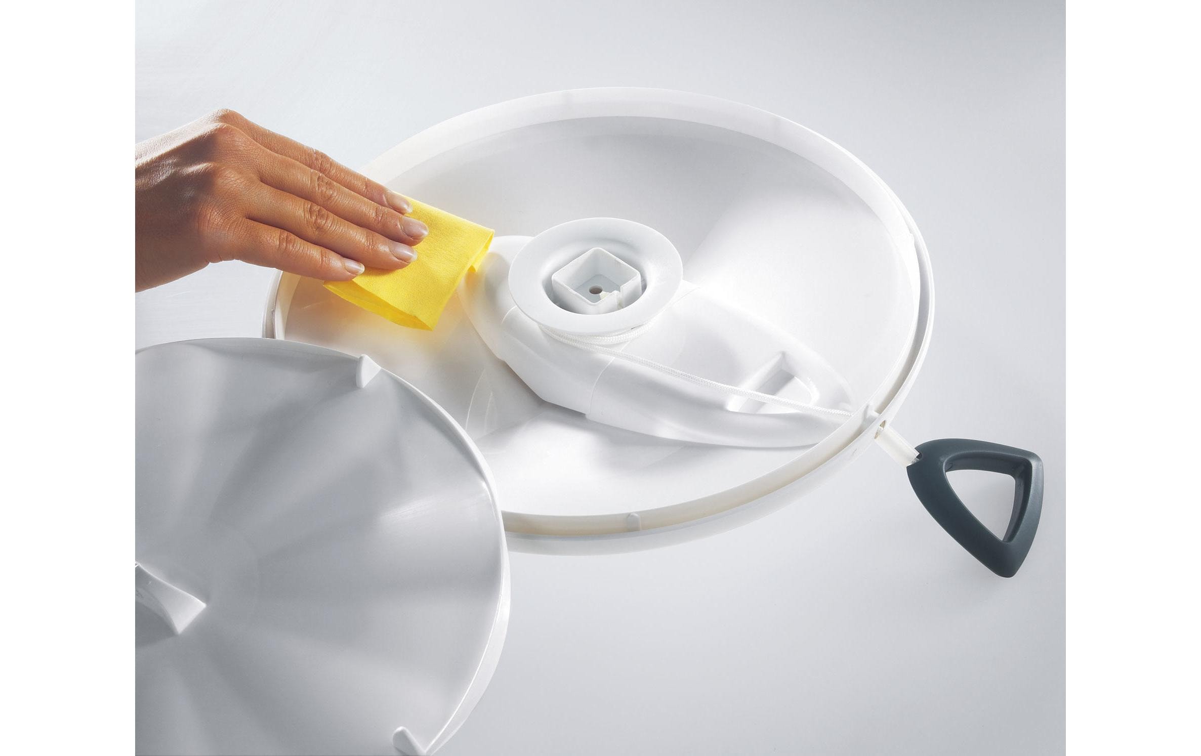 Leifheit Salatschleuder Signature Ø 26 cm 5,5 l Schwarz Weiß