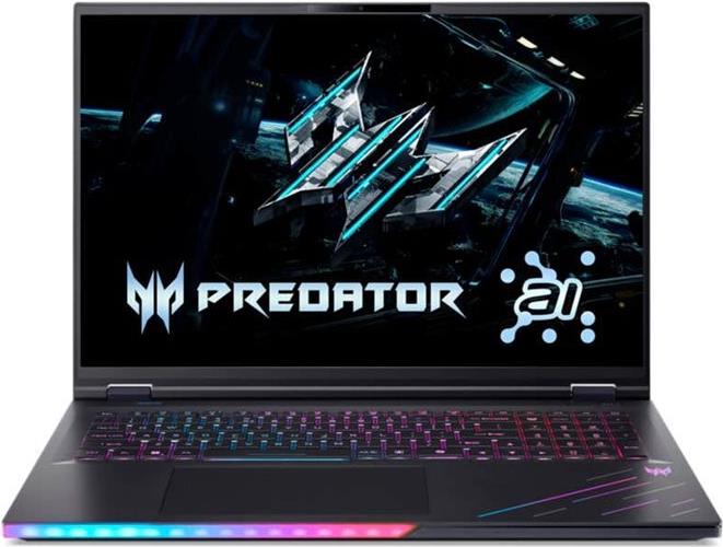 Acer Predator Helios 18 AI (PH18-73-97HV) 18,0" WQXGA, MiniLED, 250H, Intel Ultra 9-275HX, 32GB RAM, 2x 1TB SSD, GeForce RTX5080, Windows 11 (NH.QVYEG.008)